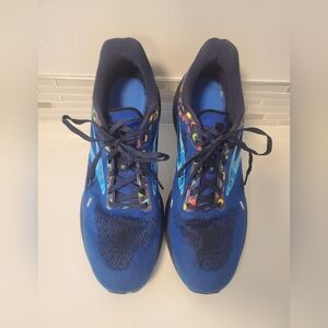 Brooks Blue and Black Men's Sneakers